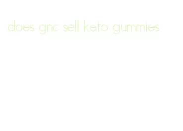 does gnc sell keto gummies