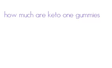 how much are keto one gummies