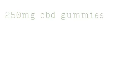 250mg cbd gummies