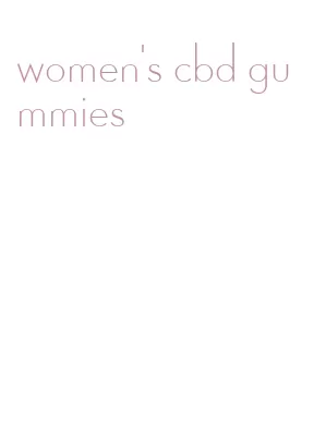 women's cbd gummies