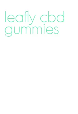 leafly cbd gummies