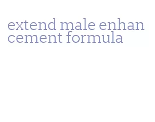 extend male enhancement formula