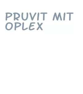 pruvit mitoplex