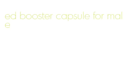 ed booster capsule for male