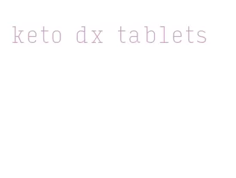 keto dx tablets