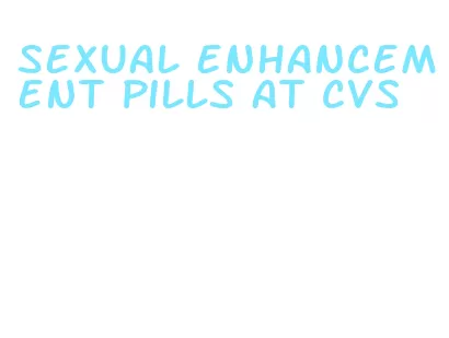 sexual enhancement pills at cvs