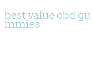 best value cbd gummies