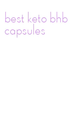 best keto bhb capsules