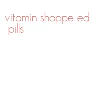 vitamin shoppe ed pills