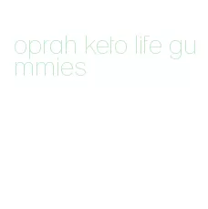 oprah keto life gummies