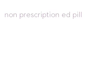 non prescription ed pill