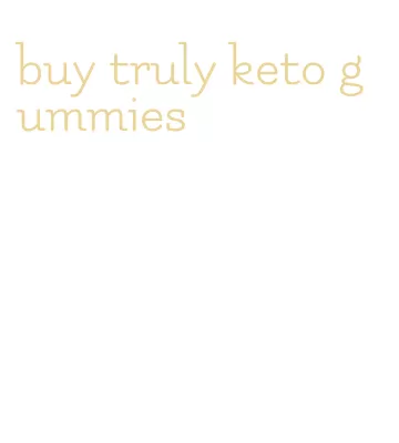 buy truly keto gummies