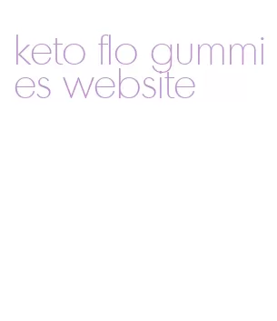 keto flo gummies website