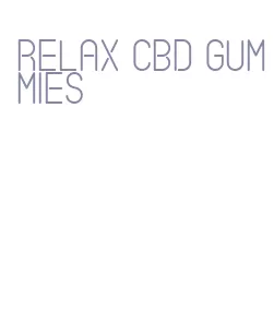 relax cbd gummies