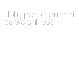 dolly parton gummies weight loss