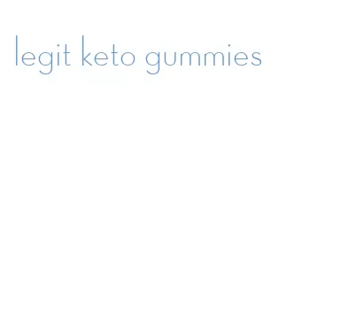 legit keto gummies