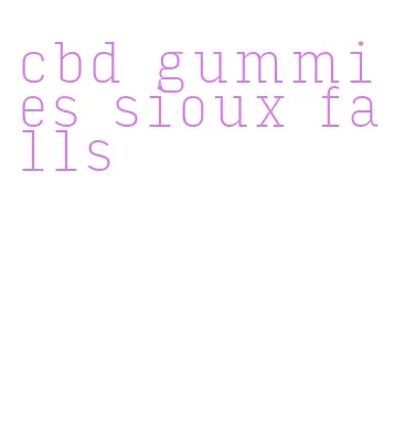 cbd gummies sioux falls