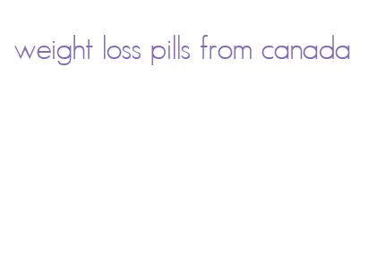 weight loss pills from canada