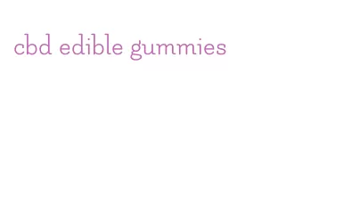 cbd edible gummies