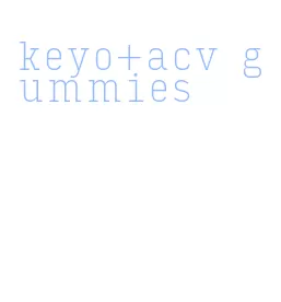 keyo+acv gummies