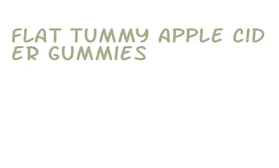 flat tummy apple cider gummies