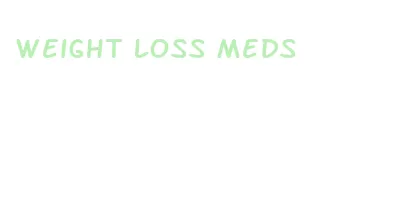 weight loss meds