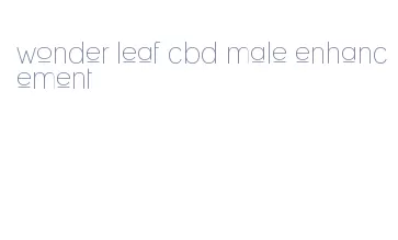 wonder leaf cbd male enhancement