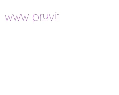 www pruvit