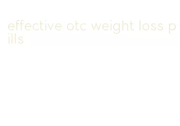 effective otc weight loss pills