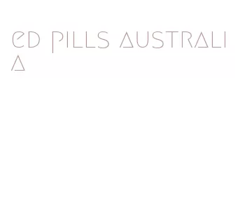 ed pills australia