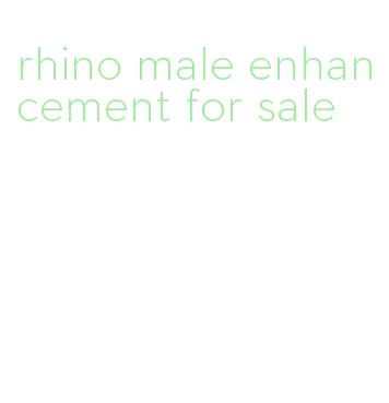 rhino male enhancement for sale