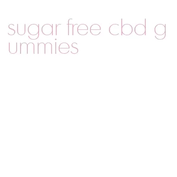 sugar free cbd gummies