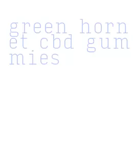 green hornet cbd gummies