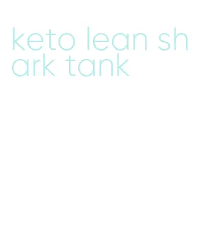 keto lean shark tank