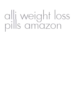 alli weight loss pills amazon