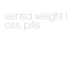 sensa weight loss pills