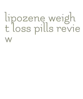 lipozene weight loss pills review