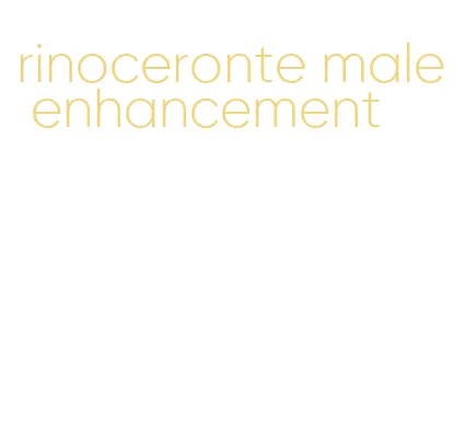 rinoceronte male enhancement