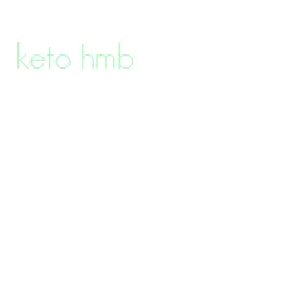 keto hmb