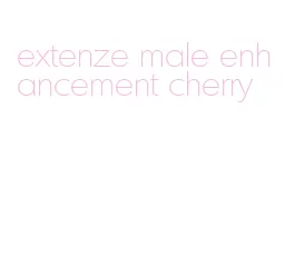 extenze male enhancement cherry