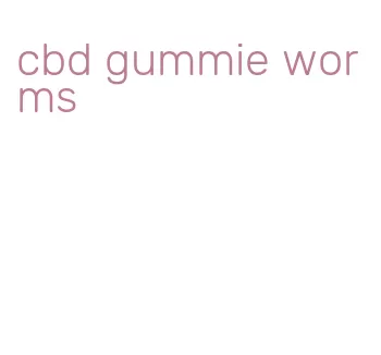 cbd gummie worms