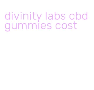 divinity labs cbd gummies cost