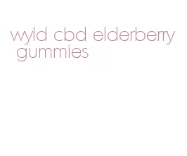 wyld cbd elderberry gummies