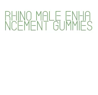 rhino male enhancement gummies