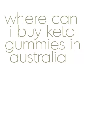 where can i buy keto gummies in australia