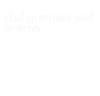 cbd gummies real reviews