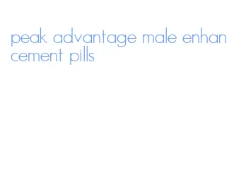 peak advantage male enhancement pills