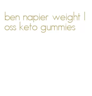 ben napier weight loss keto gummies