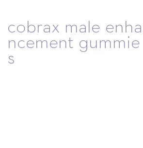 cobrax male enhancement gummies