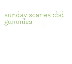 sunday scaries cbd gummies